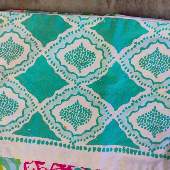 Lilly Pulitzer Pottery Barn Orchid Border Duvet Cover Set King Sized Tropical - Picture 8 of 16